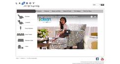 Desktop Screenshot of lazboyasia.com